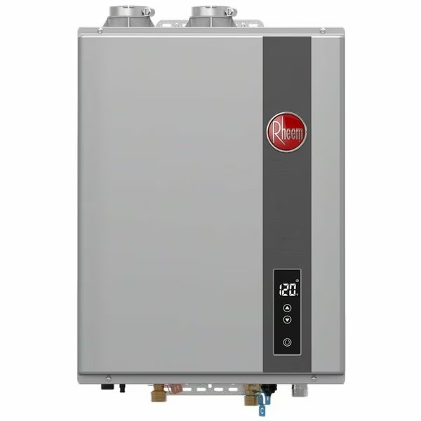 RTGH Series 8.4 GPM 157,000 BTU 120 Volt Residential Indoor Liquid Propane Tankless Water Heater, Rheem, Mfr#: RTGH-84DVLP-3